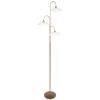 Klassieke 3-lichts vloerlamp brons inclusief LED>Straluma Online