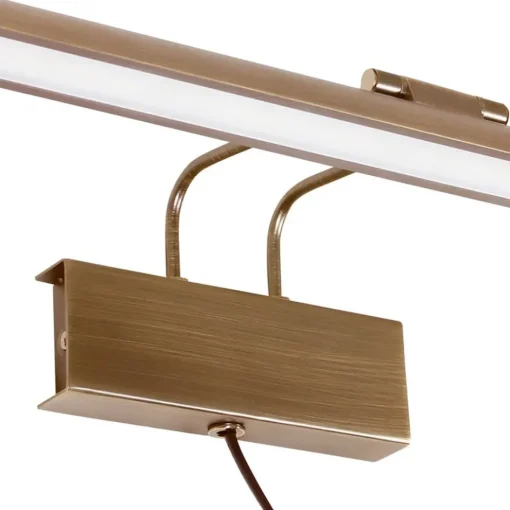 Klassieke schilderij wandlamp brons met LED>Straluma Clearance