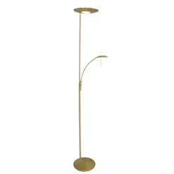 Klassieke vloerlamp Zenith LED messing>Straluma Best