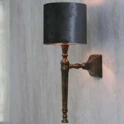 Klassieke wandlamp Delhi antiek brons></noscript>Straluma Discount