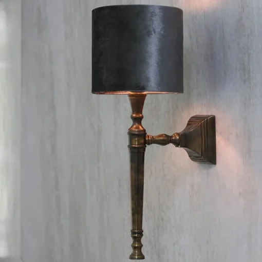 Klassieke wandlamp Delhi antiek brons>Straluma Discount