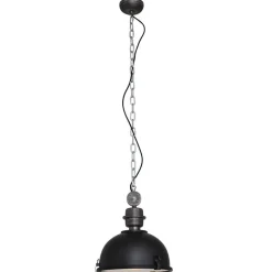 Kleine hanglamp Bikkel zwart industrieel>Straluma Clearance