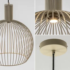 Kleine hanglamp draad mat zand><noscript><img width=