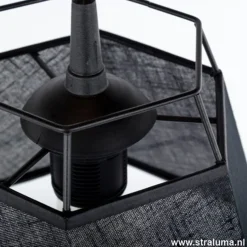 Kleine hanglamp draad zwart met stof></noscript>Straluma Outlet