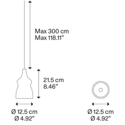 Kleine hanglamp Nostalgia smoke glas inclusief LED>Straluma