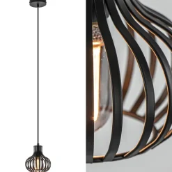 Kleine hanglamp onion mat zwart>Straluma Clearance