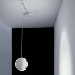 Kleine Italiaanse design hanglamp LED bol Spider wit></noscript>Straluma Best