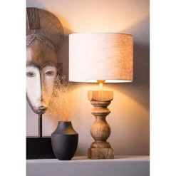 Kleine lampvoet Cumani hout light and Living></noscript>Straluma Hot