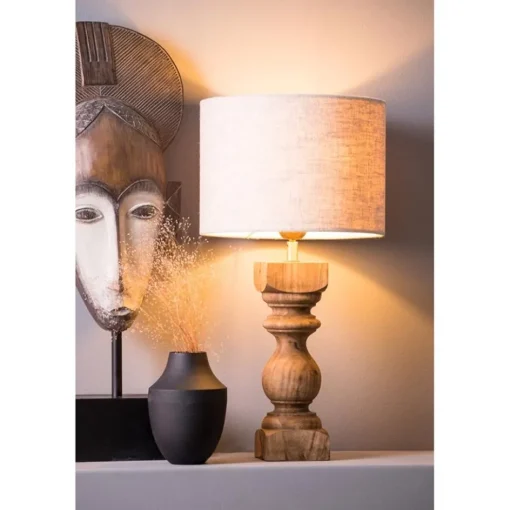 Kleine lampvoet Cumani hout light and Living>Straluma Hot