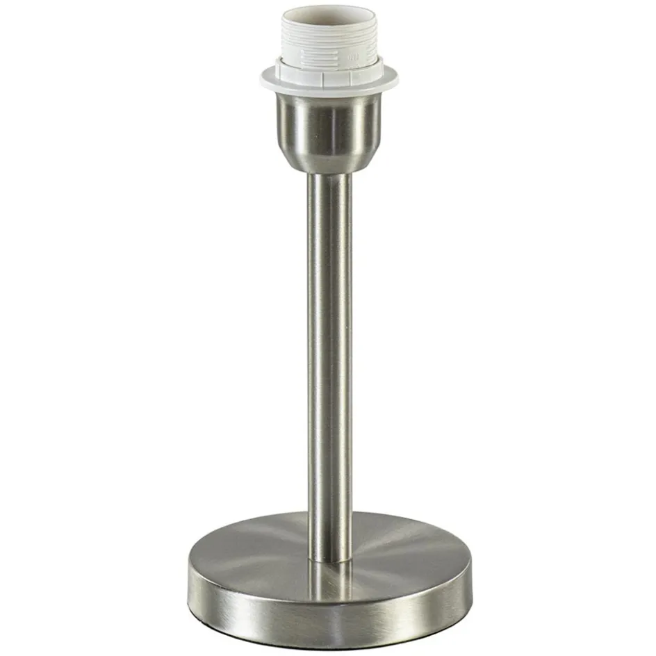 Kleine lampvoet Washington nikkel exclusief kap>Straluma Clearance