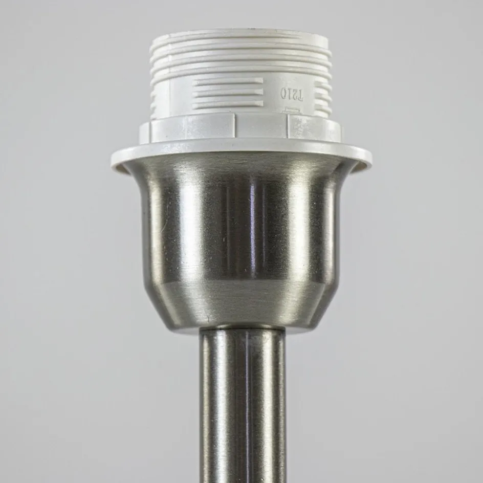 Kleine lampvoet Washington nikkel exclusief kap>Straluma Clearance