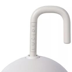 Kleine ronde buitenlamp met USB wit></noscript>Straluma Outlet
