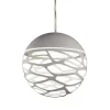 Kleine ronde design hanglamp Kelly wit>Straluma Clearance