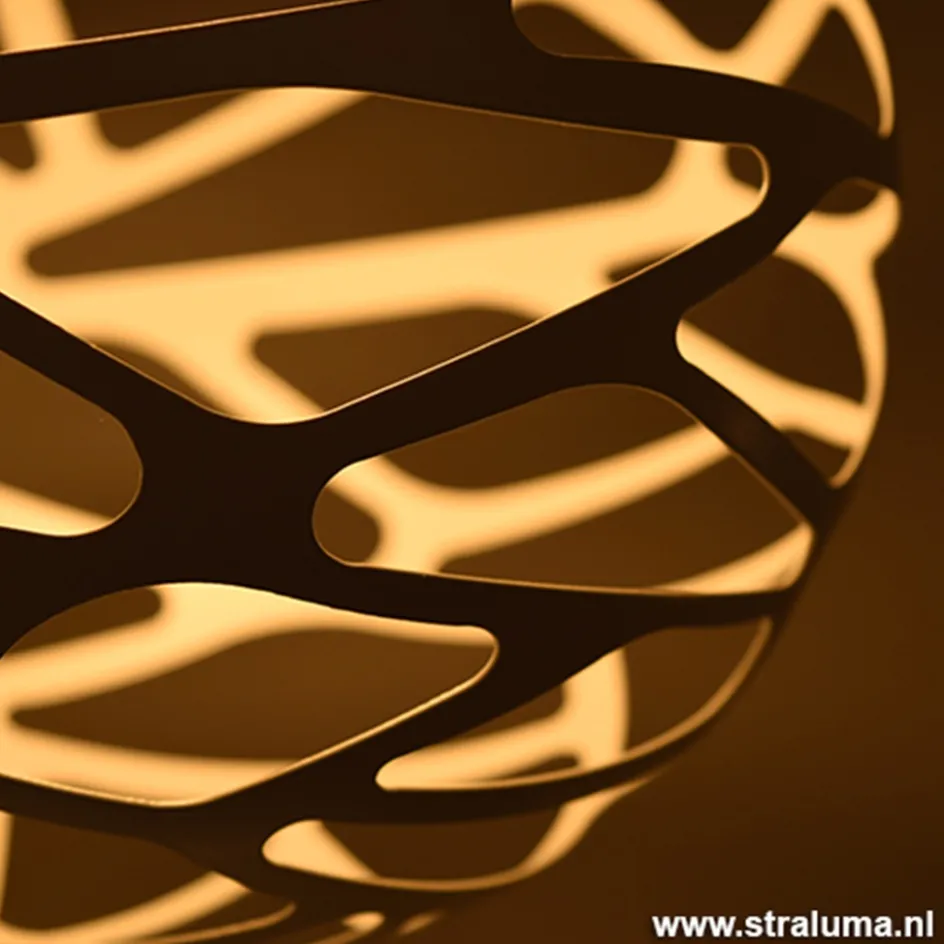 Kleine ronde design hanglamp Kelly wit>Straluma Clearance