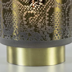 Kleine tafellamp Snake Light and Living grijs met goud><noscript><img width=