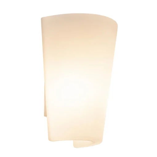 Kunststof buitenlamp wit IP54>Straluma Hot