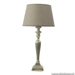 Lampenkap taupe Drum 20 cm>Straluma Outlet