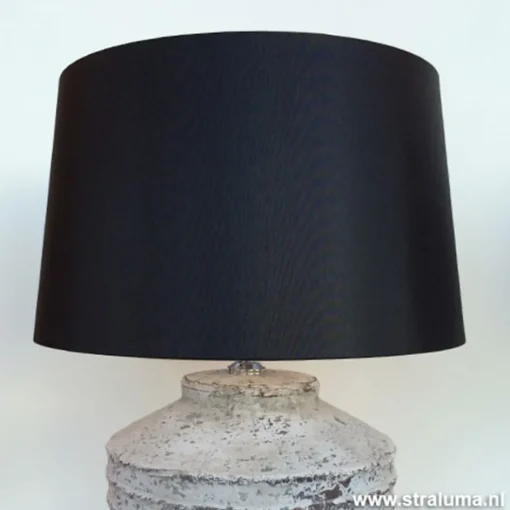 Lampenkap zwart Bridge 35 cm Chinz 20>Straluma Outlet