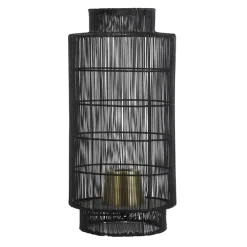 L&L tafellamp Gruaro zwart draad>Straluma Discount