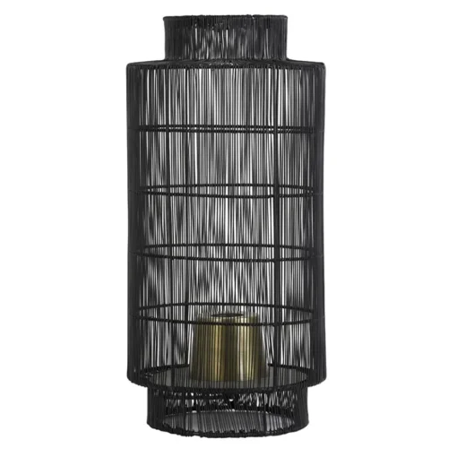 L&L tafellamp Gruaro zwart draad>Straluma Discount