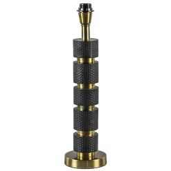 Lampvoet Azoyu zwart/brons exclusief kap>Straluma New
