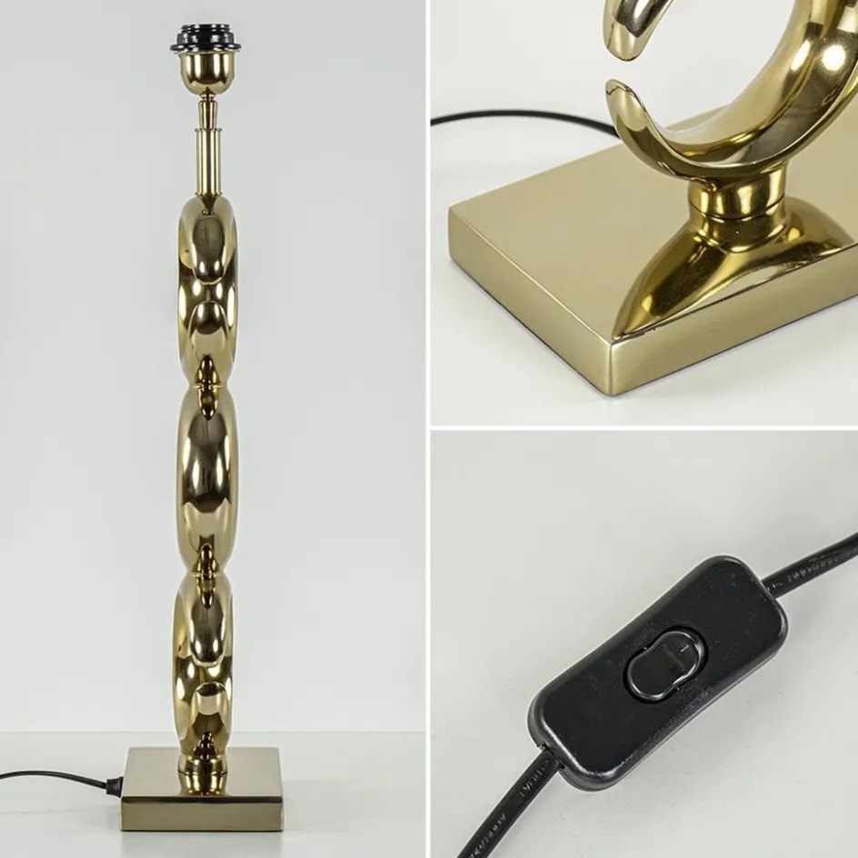 Lampvoet Maan light gold glossy metaal>Straluma Hot