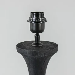 Lampvoet Nicolo zwart hout exclusief kap></noscript>Straluma Best