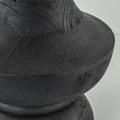 Lampvoet Nicolo zwart hout exclusief kap></noscript>Straluma Best