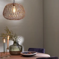 Landelijke hanglamp Alwina antiek brons L&L></noscript>Straluma New