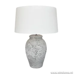 Landelijke stenen lampvoet Vulsini 50 cm>Straluma