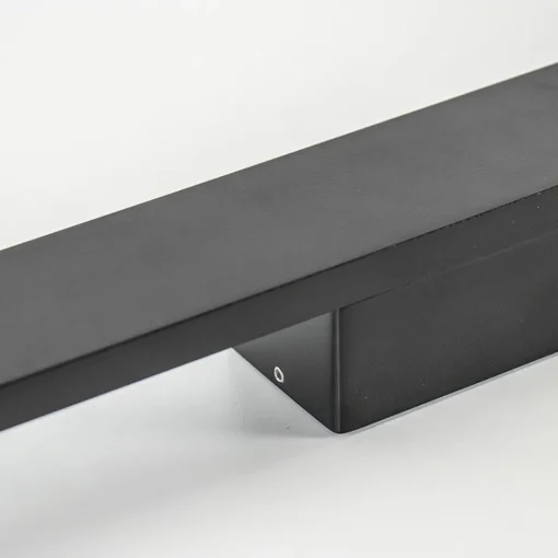 Langwerpige LED buitenlamp zwart 144 cm>Straluma Online