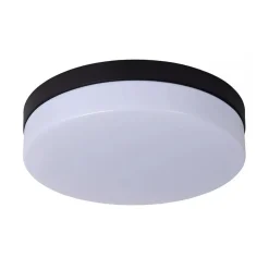 LED badkamerplafondlamp zwart met bewegingssensor>Straluma Sale