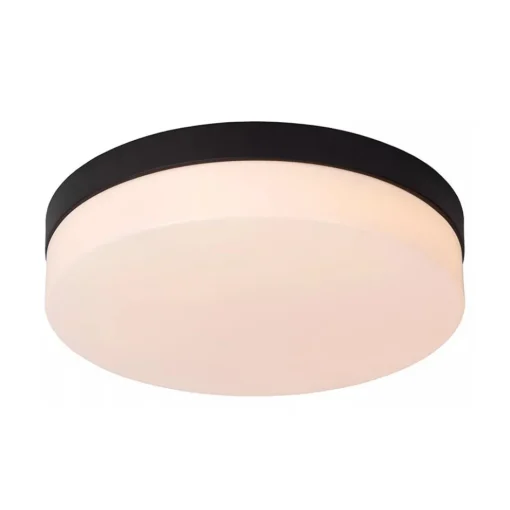 LED badkamerplafondlamp zwart met bewegingssensor>Straluma Sale