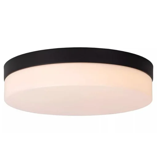LED badkamerplafondlamp zwart met bewegingssensor>Straluma Sale