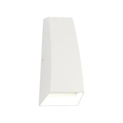 LED buitenlamp up+down wit aluminium IP54>Straluma Hot