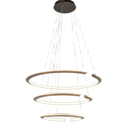 LED hanglamp ringen mat zwart>Straluma