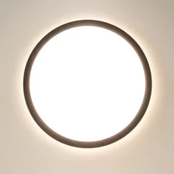 LED plafondlamp met 3 licht opties zwart rond>Straluma New