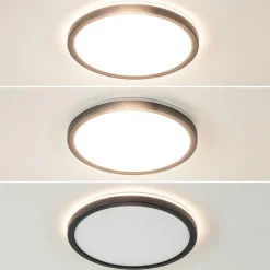 LED plafondlamp met 3 licht opties zwart rond></noscript>Straluma New