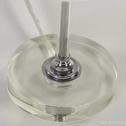 LED tafellamp chroom/opaal glas dimbaar></noscript>Straluma Best