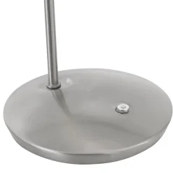 LED tafellamp staal met wit glas inclusief dimmer><noscript><img width=