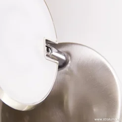 LED wandlamp staal met dimmer>Straluma New