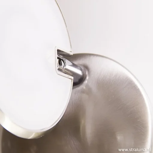 LED wandlamp staal met dimmer>Straluma New