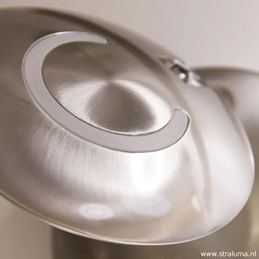 LED wandlamp staal met dimmer>Straluma New