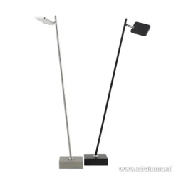 Leeslamp Block nikkel met pushdimmer></noscript>Straluma Online