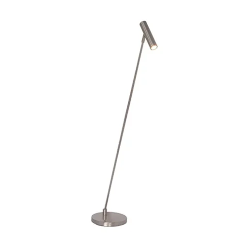 Leeslamp nikkel led + tastdimmer>Straluma Hot