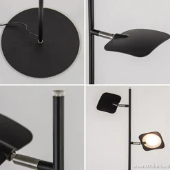 Leeslamp Raggio 2L zwart 3-step dim></noscript>Straluma Discount