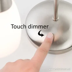 Leeslamp tafel Touchy verstelbaar dimmer></noscript>Straluma Outlet