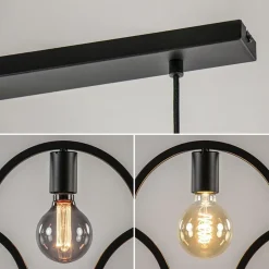 5-Lichts eettafelhanglamp ringen mat zwart></noscript>Straluma Online