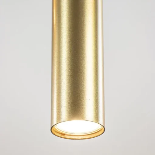 3-Lichts hanglamp cilinders mat zwart met goud rond>Straluma Hot