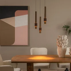 3-Lichts hanglamp LED cilinders bruin rond><noscript><img width=